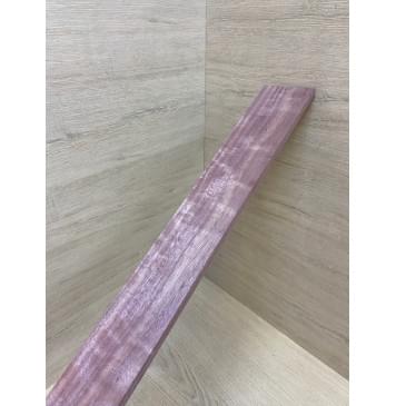 Амарант Пламя заготовка накладки для электрогитары Смешанный ААА Волна А 9.5х75-57х604 мм-6