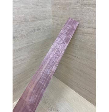 Амарант Пламя заготовка накладки для электрогитары Смешанный ААА Волна А 9.5х75-57х604 мм-7