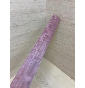 Амарант Пламя заготовка накладки для электрогитары Смешанный ААА Волна А 9.5х75-57х604 мм-9