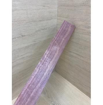 Амарант Пламя заготовка накладки для электрогитары Смешанный ААА Волна А 9.5х75-57х604 мм-11