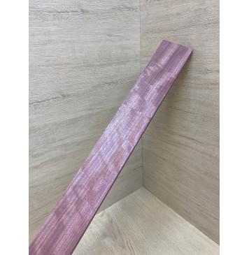 Амарант Пламя заготовка накладки для электрогитары Радиал АА Волна АА 8.3х77-57х602 мм-6