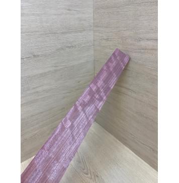 Амарант Пламя заготовка накладки для электрогитары Радиал АА Волна АА 8.3х77-57х602 мм-10