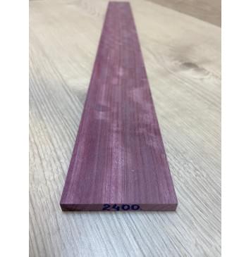 Амарант Пламя заготовка накладки для электрогитары Радиал АА Волна АА 9х74-57х603 мм-5