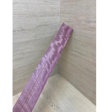 Амарант Пламя заготовка накладки для электрогитары Радиал АА Волна АА 9х74-57х603 мм-9