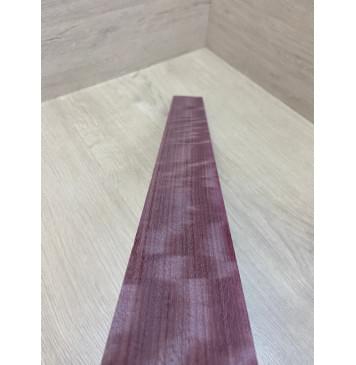 Амарант Пламя заготовка накладки для электрогитары Радиал АА Волна АА 9х74-57х603 мм-4