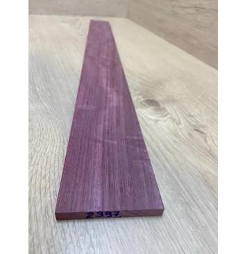 Амарант Пламя заготовка накладки для электрогитары Радиал АА Волна А 8.8х76-56х602 мм-4