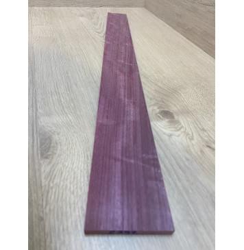 Амарант Пламя заготовка накладки для электрогитары Радиал АА Волна А 8.8х76-56х602 мм-5