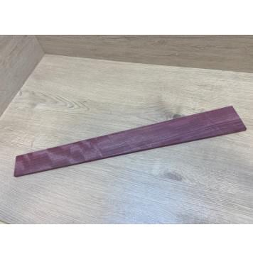 Амарант Пламя заготовка накладки для электрогитары Радиал АА Волна А 8.8х76-56х602 мм-6