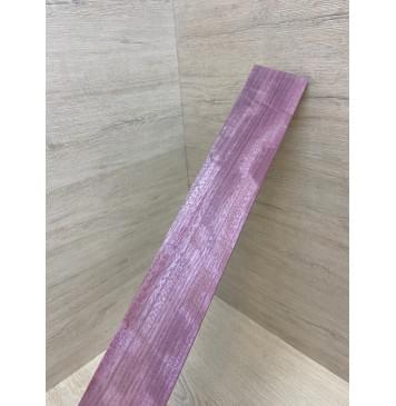 Амарант Пламя заготовка накладки для электрогитары Радиал АА Волна А 8.8х76-56х602 мм-8