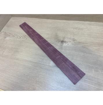 Амарант Пламя заготовка накладки для электрогитары Смешанный ААА Волна А 8х74-58х604 мм-0