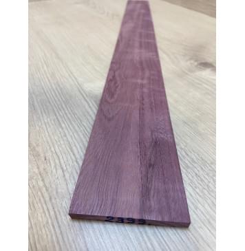 Амарант Пламя заготовка накладки для электрогитары Смешанный ААА Волна А 8х74-58х604 мм-3