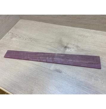 Амарант Пламя заготовка накладки для электрогитары Смешанный ААА Волна А 8х74-58х604 мм-5