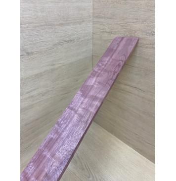 Амарант Пламя заготовка накладки для электрогитары Смешанный ААА Волна А 8х74-58х604 мм-7