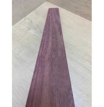 Амарант Пламя заготовка накладки для электрогитары Смешанный ААА Волна А 8х74-58х604 мм-2