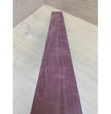 Амарант Пламя заготовка накладки для электрогитары Смешанный ААА Волна А 8х74-58х604 мм-1