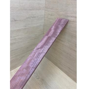 Амарант Пламя заготовка накладки для электрогитары Радиал АА Волна АА 10х76-56х602 мм-4