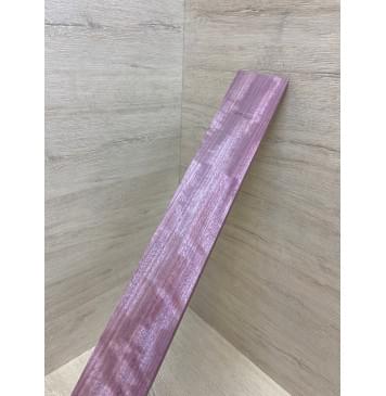 Амарант Пламя заготовка накладки для электрогитары Радиал АА Волна АА 10х76-56х602 мм-5