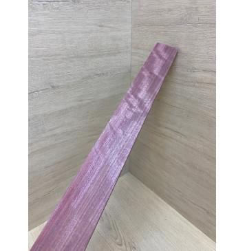 Амарант Пламя заготовка накладки для электрогитары Радиал АА Волна АА 10х76-56х602 мм-6