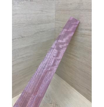 Амарант Пламя заготовка накладки для электрогитары Радиал АА Волна АА 10х76-56х602 мм-7