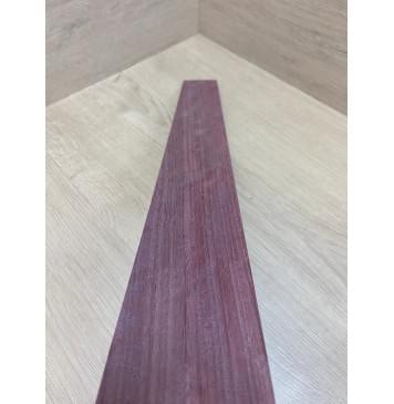 Амарант Пламя заготовка накладки для электрогитары Радиал АА Волна АА 10х76-56х602 мм-8