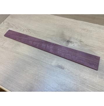 Амарант Пламя заготовка накладки для электрогитары Смешанный ААА Волна А 8х74-57х602 мм-0