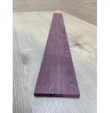 Амарант Пламя заготовка накладки для электрогитары Смешанный ААА Волна А 8х74-57х602 мм-2