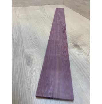 Амарант Пламя заготовка накладки для электрогитары Смешанный ААА Волна А 8х74-57х602 мм-3