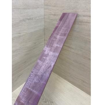 Амарант Пламя заготовка накладки для электрогитары Смешанный ААА Волна А 8х74-57х602 мм-5