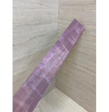 Амарант Пламя заготовка накладки для электрогитары Смешанный ААА Волна А 8х74-57х602 мм-9