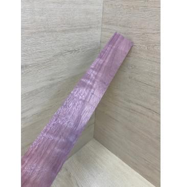 Амарант Пламя заготовка накладки для электрогитары Смешанный ААА Волна А 8х74-57х602 мм-11