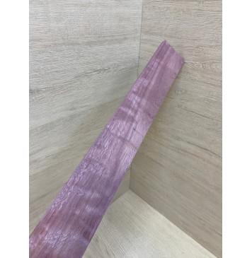 Амарант Пламя заготовка накладки для электрогитары Смешанный ААА Волна А 8х74-57х602 мм-12