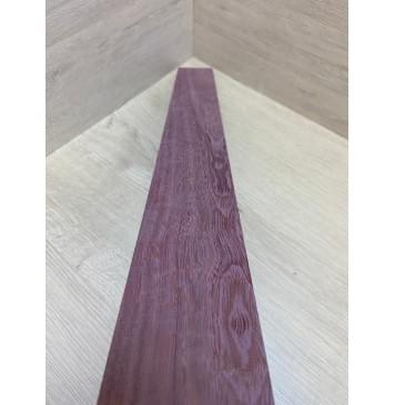 Амарант Пламя заготовка накладки для электрогитары Смешанный ААА Волна А 8х74-57х602 мм-13