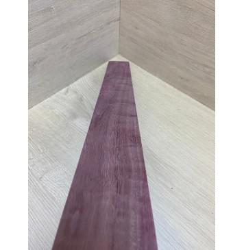 Амарант Пламя заготовка накладки для электрогитары Смешанный ААА Волна А 8х74-57х602 мм-1