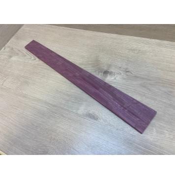 Амарант Пламя заготовка накладки для электрогитары Радиал АА Волна АА 9.4х76-57х602 мм-0