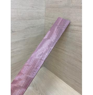 Амарант Пламя заготовка накладки для электрогитары Радиал АА Волна АА 9.4х76-57х602 мм-4