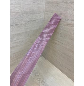 Амарант Пламя заготовка накладки для электрогитары Радиал АА Волна АА 9.4х76-57х602 мм-7