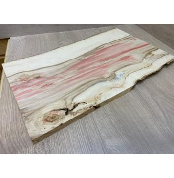 Клён Американский  заготовка на топ для Тревел гитары Смешанный АА 13х225х470 мм (Цельный)-7