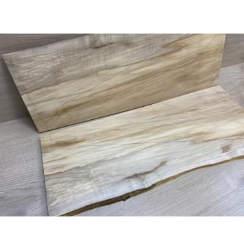 Клён Американский заготовка на топ Смешанный АА 11х240-183х587 мм - 2 шт. (книжкой)-7