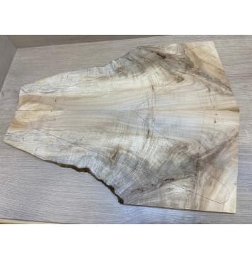 Клён Американский Волнистый заготовка на топ Смешанный А Волна А 12х237-95х612 мм - 2 шт. (книжкой)-6