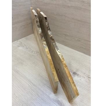 Клён Американский Волнистый заготовка на топ Смешанный А Волна А 12х237-95х612 мм - 2 шт. (книжкой)-9