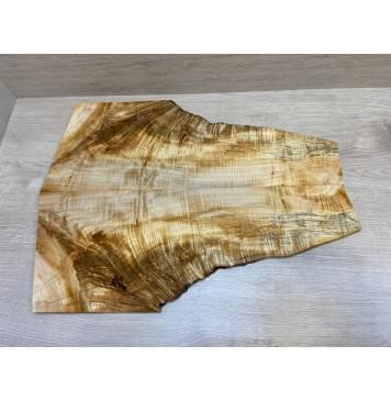 Клён Американский Волнистый заготовка на топ Смешанный А Волна А 12х237-95х612 мм - 2 шт. (книжкой)-12