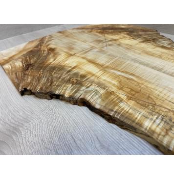 Клён Американский Волнистый заготовка на топ Смешанный А Волна А 12х237-95х612 мм - 2 шт. (книжкой)-15