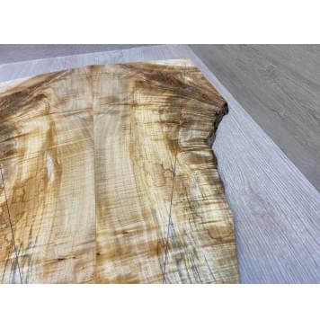 Клён Американский Волнистый заготовка на топ Смешанный А Волна А 12х237-95х612 мм - 2 шт. (книжкой)-16