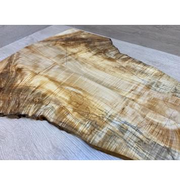 Клён Американский Волнистый заготовка на топ Смешанный А Волна А 12х237-95х612 мм - 2 шт. (книжкой)-5