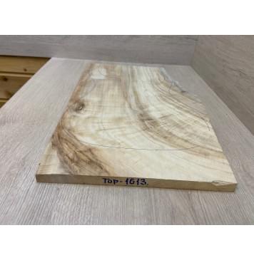 Клён Американский Волнистый заготовка на топ Смешанный А Волна А 17х304-280х525 мм - (цельный)-5