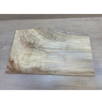 Клён Американский Волнистый заготовка на топ Смешанный А Волна А 18х305-267х505 мм -  (цельный)-3