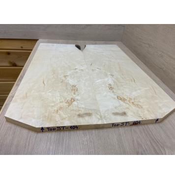 Клён Американский заготовка на топ Смешанный ААА Волна АА 16х250-237х600 мм - 2 шт. (книжкой)-13