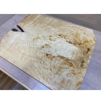 Клён Американский заготовка на топ Смешанный ААА Волна АА 16х250-237х600 мм - 2 шт. (книжкой)-6