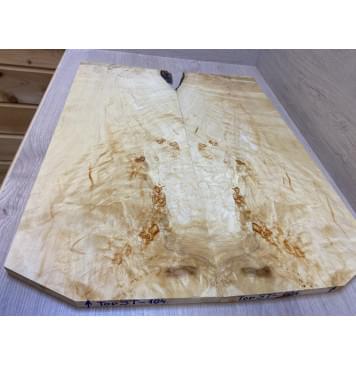 Клён Американский заготовка на топ Смешанный ААА Волна АА 16х250-237х600 мм - 2 шт. (книжкой)-5