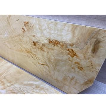 Клён Американский заготовка на топ Смешанный ААА Волна АА 16х250-237х600 мм - 2 шт. (книжкой)-3